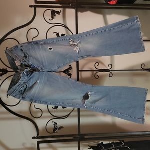 Lucky Brand Dungarees by: Gene Montesano, Sweet N' Low D, size 4/27